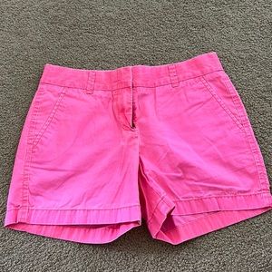 hot pink shorts